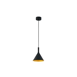 pendant luminaire PAM LED IP20, black 