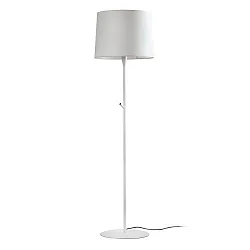floor lamp CONGA E27 IP20, white matt, ivory 