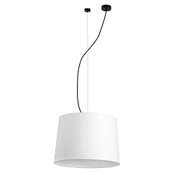 Pendelleuchte CONGA ø 50 cm, 1xE27, IP20, mit Spanner, schwarz, weiß