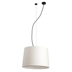 Pendelleuchte CONGA ø 50 cm, 1xE27, IP20, mit Spanner, schwarz, beige