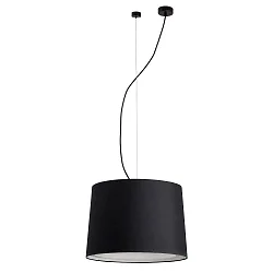 Pendelleuchte CONGA ø 50 cm, 1xE27, IP20, mit Spanner, schwarz