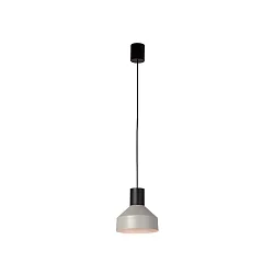 pendant luminaire KOMBO E27 IP20, grey, black matt 