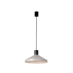 pendant luminaire KOMBO E27 IP20, grey, black matt 