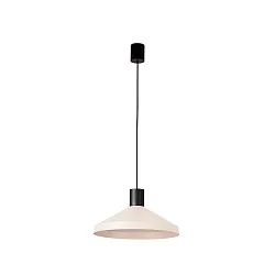pendant luminaire KOMBO E27 IP20, beige, black matt 