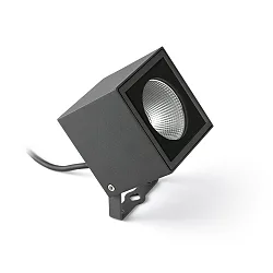 outdoor wall luminaire OKO LED IP65, dark grey 