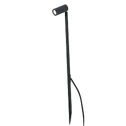 Outdoor LED Spießleuchte SETH 600 6W, 2700K, IP44, schwarz matt