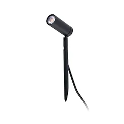 Outdoor LED Spießleuchte SETH 280 6W, 2700K, IP44, schwarz matt 