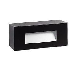 Outdoor LED Wandleuchte DART RCT 100°, 3,1W, 2700K, IP65, schwarz