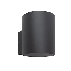 outdoor wall luminaire THON LED IP55, dark grey 