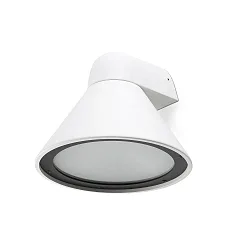 outdoor wall luminaire PALS E27 IP65, white matt 