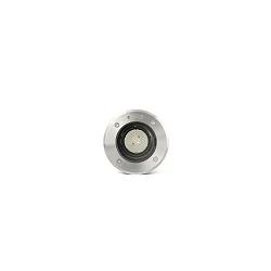 floor recessed luminaire GEISER 130 / 38° round, adjustable, passable IP67, stainless steel, satined 