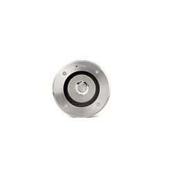 floor recessed luminaire GEISER 180 / 38° round, adjustable, passable IP67, stainless steel, satined 