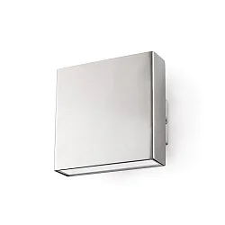 Outdoor LED Wandleuchte KAULA 100 9W, 3000K, IP44, Edelstahl