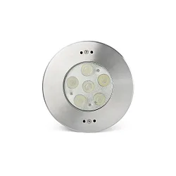 LED Unterwasserleuchte EDEL 25°, 18W, 4000K, IP68, nickel matt