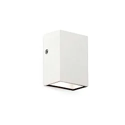 outdoor wall luminaire CANON LED IP44, white matt 