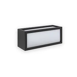 Outdoor Wandleuchte TEJO E27, IP54, dunkelgrau
