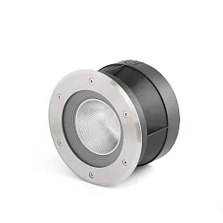 Outdoor LED Boden-Einbauleuchte SURIA 220, IP67 IK08, 230V AC, Seeluft-resistent, befahrbar bis 1t, Edelstahl