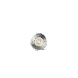 Outdoor LED Boden-Einbauleuchte SURIA 120, IP67 IK08, Ø 12cm, 100-240V AC, befahrbar bis 1t, Edelstahl