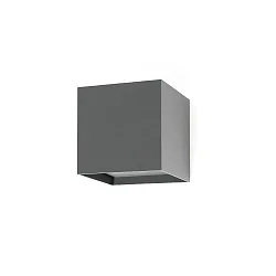 outdoor wall luminaire OLAN 2 flames LED IP65, dark grey 