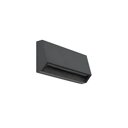 outdoor wall luminaire MUST LED IP65, dark grey 