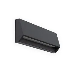 outdoor wall luminaire MUST LED IP65, dark grey 