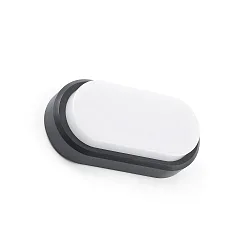 outdoor wall luminaire FRED 200 LED IP65, dark grey 