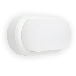 outdoor wall luminaire FRED 245 LED IP65, white matt 