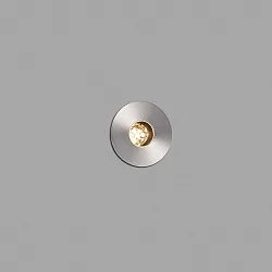Outdoor LED Bodeneinbau-Spot GRUND, IP67 IK08, Ø 3.7cm, 700mA (exkl. BG), CRi>90, befahrbar bis 1t, 2W 2700K 15°, satiniert
