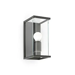 wall luminaire NALA E27 IP54, dark grey 