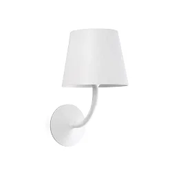 Outdoor LED Wandleuchte TOC 8W, 3000K, IP65, weiß matt