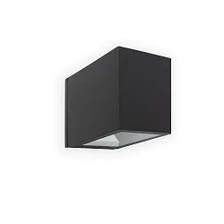 Outdoor Wandleuchte LACRE E27, IP54, dunkelgrau