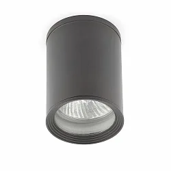Outdoor Deckenaufbauleuchte TASA E27, IP44, dunkelgrau