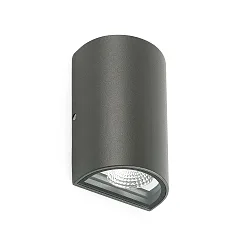 outdoor wall luminaire LACE 2 flames LED IP54, dark grey 