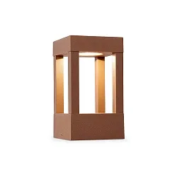 bollard lamp AGRA 200 LED IP54, brown 