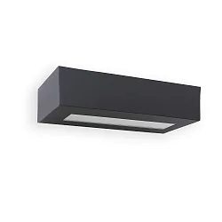 wall luminaire WEST E27 IP54, dark grey 