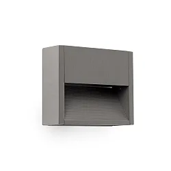 outdoor wall luminaire GRADA LED IP54, dark grey 