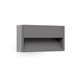 outdoor wall luminaire GRADA LED IP54, dark grey 