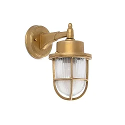 wall luminaire NAHIR E27 IP44, brass 