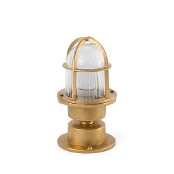 wall and ceiling luminaire MAUREN E27 IP44, brass 