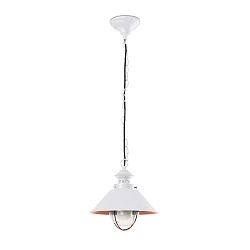 outdoor pendant luminaire NÁUTICA E27 IP33, white matt 