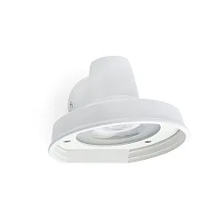 outdoor wall luminaire BRONX GU10 IP44, white 