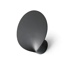 outdoor wall luminaire LOTUS rigid, indirect LED IP65, dark grey 