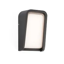 outdoor wall luminaire MASK LED IP65, dark grey 