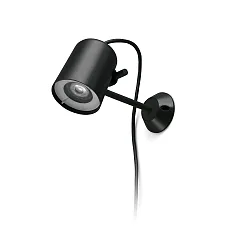outdoor wall luminaire FLOW GU10 IP65, black matt 