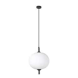 Outdoor Pendelleuchte SAIGON OUT R45 E27, IP44, hellgrau mit Kegelkappe, weiß matt