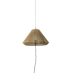 outdoor pendant luminaire SAIGON OUT E27 IP44, dark grey, ochre yellow 