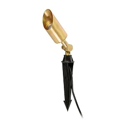 Outdoor Spießleuchte ANDY, GU10, IP65, gold satiniert