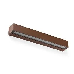 Outdoor LED Wandleuchte DORO 500 28W, 3000K, IP65, rostbraun