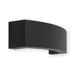 Outdoor Wandleuchte ANCORA E27, IP44, dunkelgrau