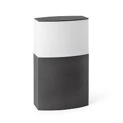 Pollerleuchte DATNA 300 E27, IP44,  dunkelgrau